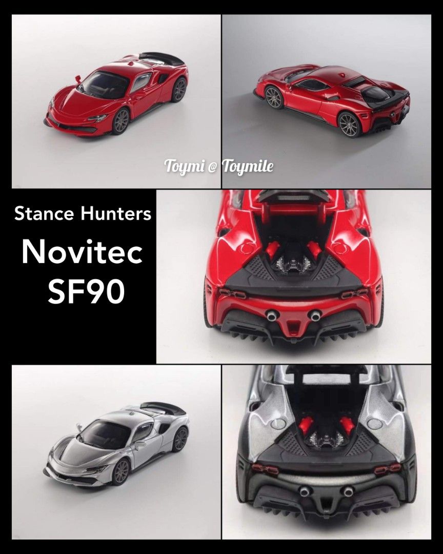Stance Hunters 1/64 Porsche 935 #23 - Collection High REV Series, Couleur Rose, Résine