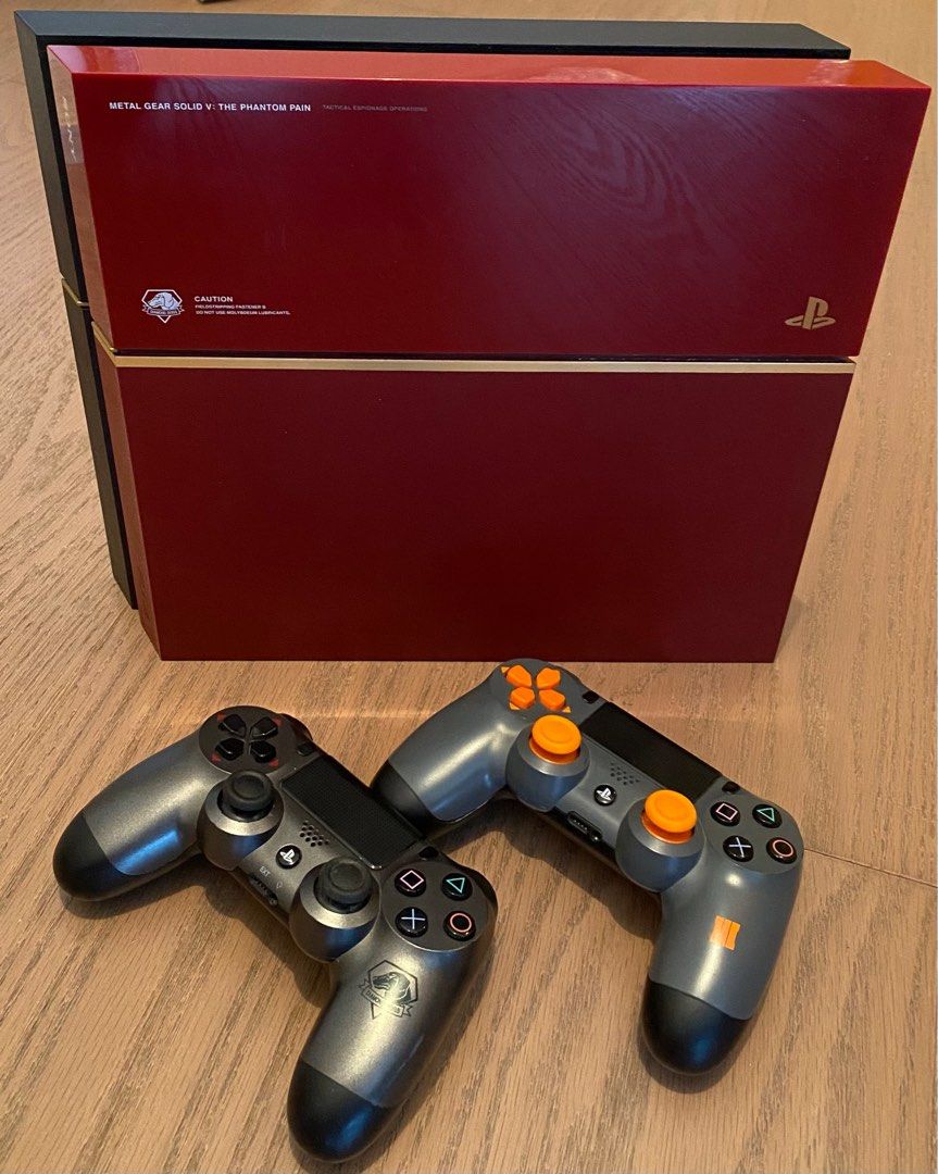 PS4 Metal Gear Solid V Limited Edition 特別版主機連兩手掣, 電子