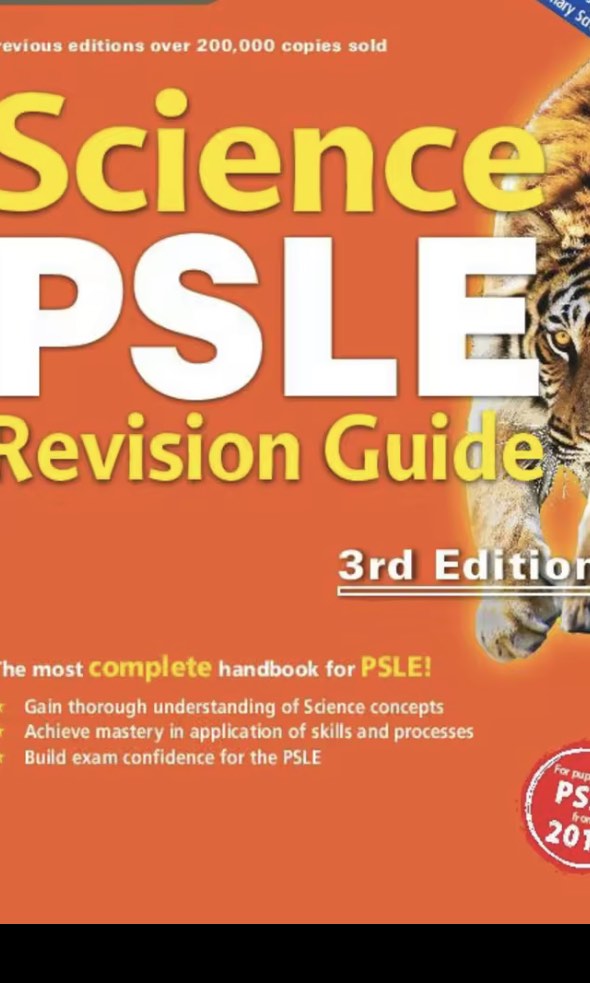Psle science revision guide, Hobbies & Toys, Books & Magazines