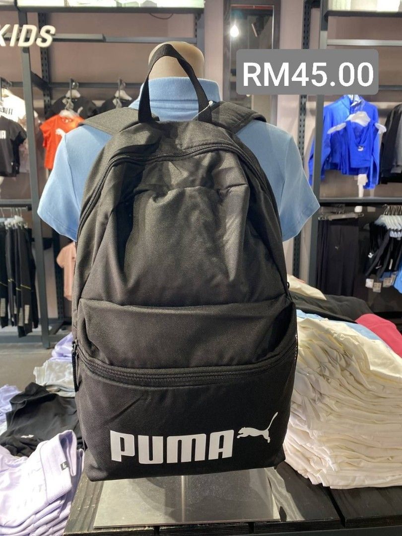Puma Backpacks Black Navy Green Men s Fashion Bags Backpacks on