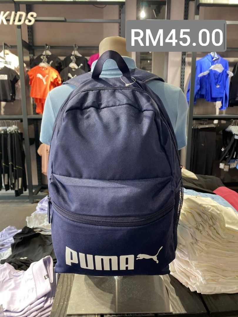 Puma Backpacks Black Navy Green Men s Fashion Bags Backpacks on
