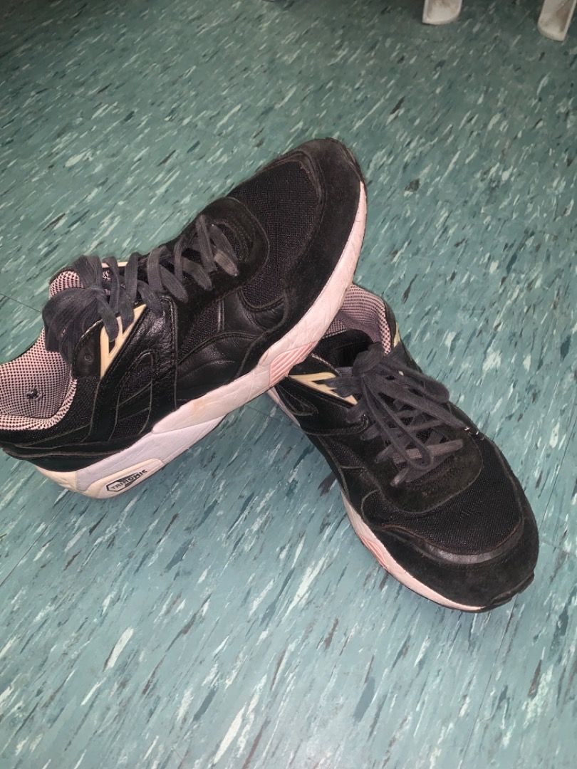Puma trinomic r698 core leather hot sale