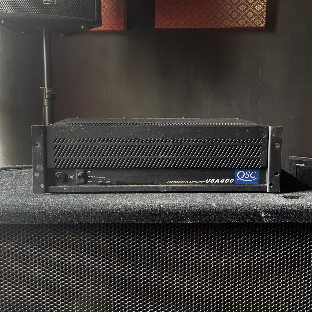 QSC Power Amp, Audio, Soundbars, Speakers & Amplifiers on Carousell