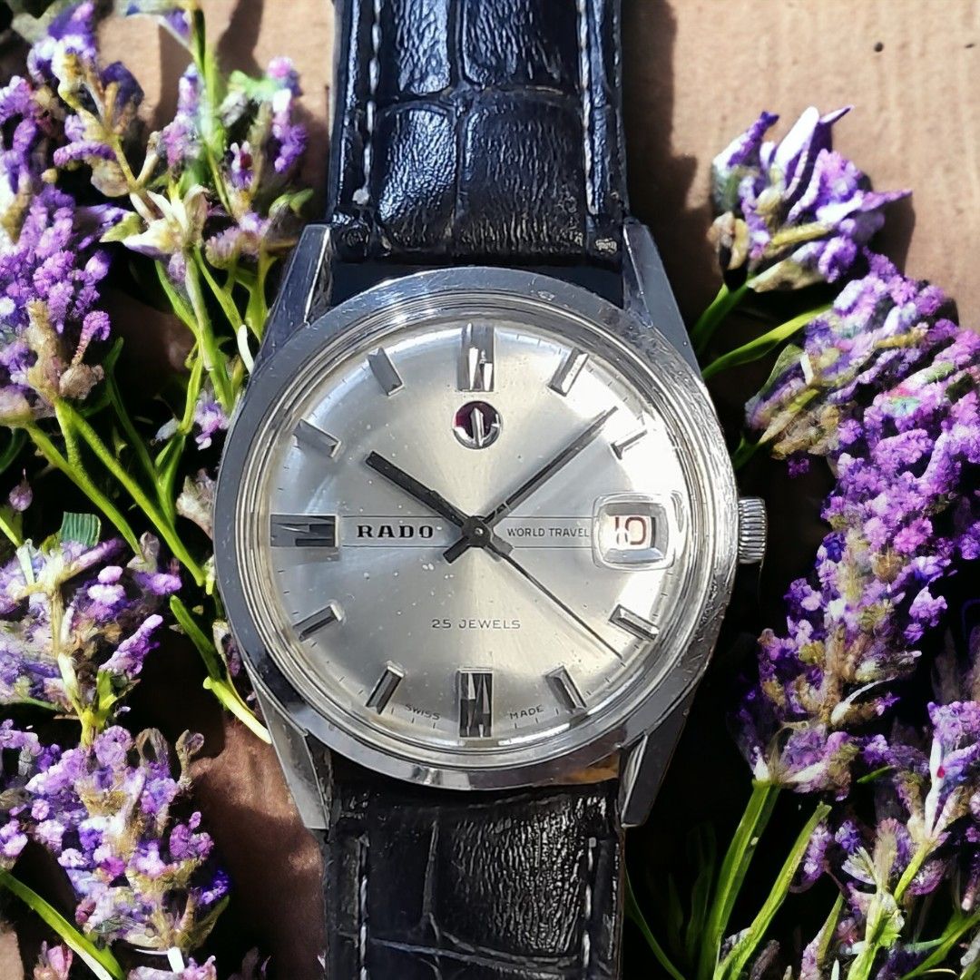 Rado World Travel, Luxury, Watches on Carousell