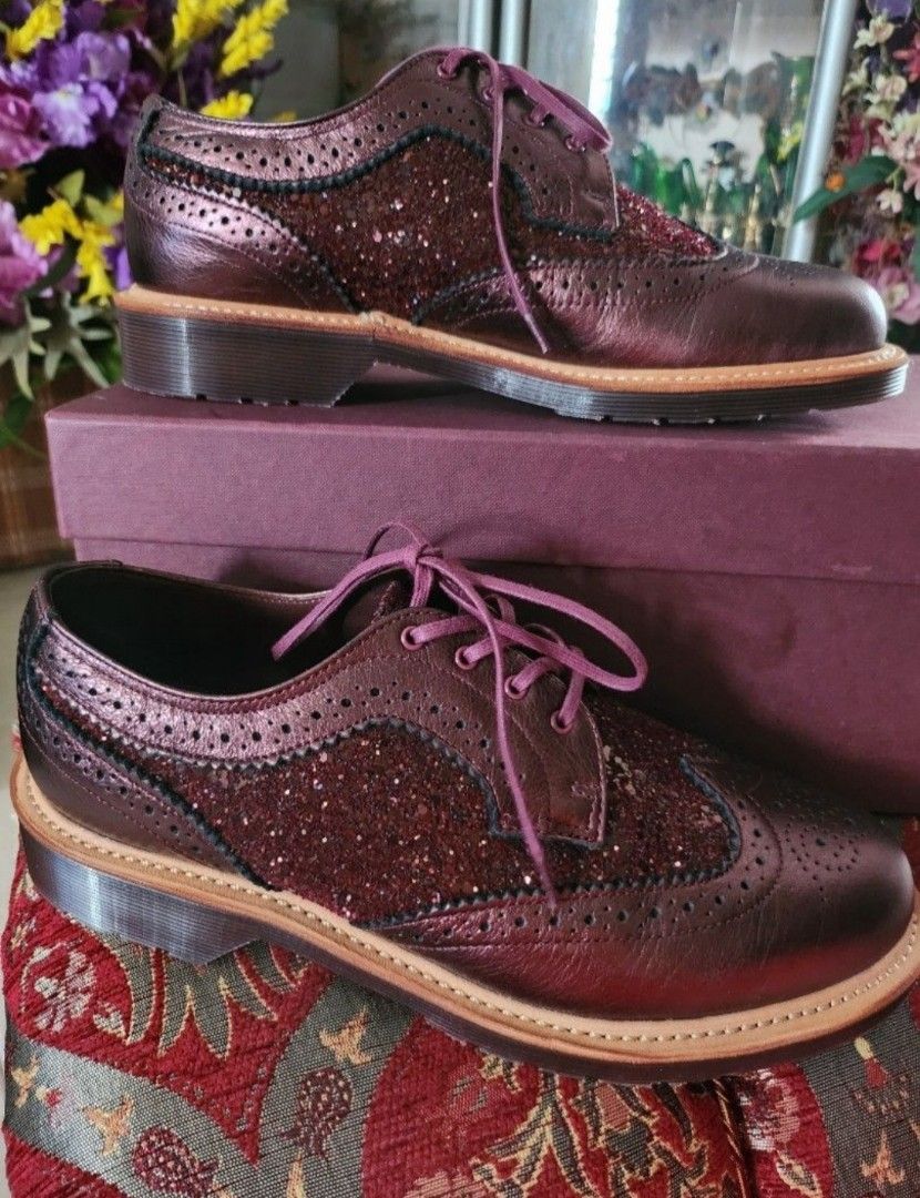 Glitter brogues outlet