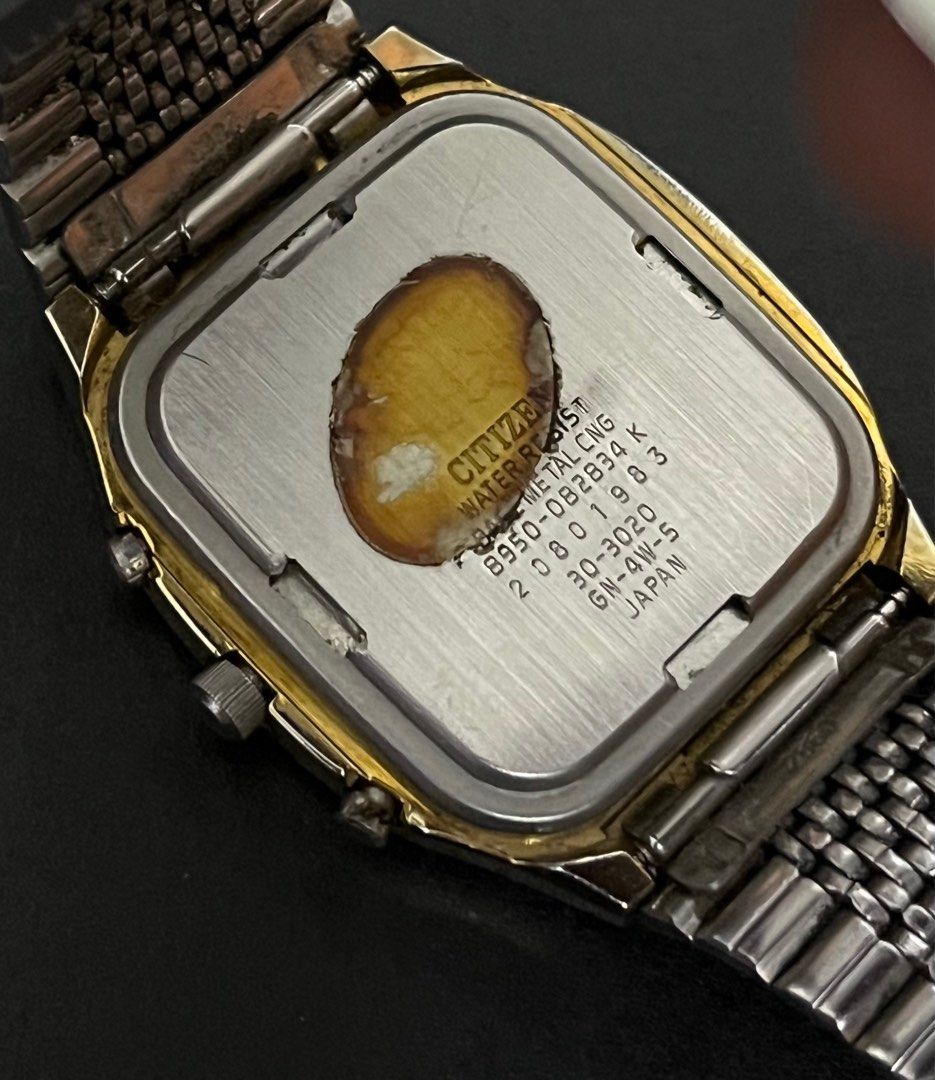 Citizen digital watch 1980 on sale