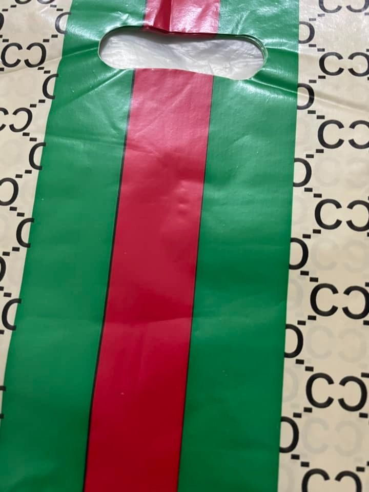 Gucci plastic hotsell tote bag