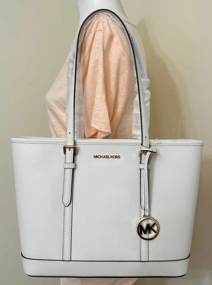 Michael kors jet set travel pearl grey online