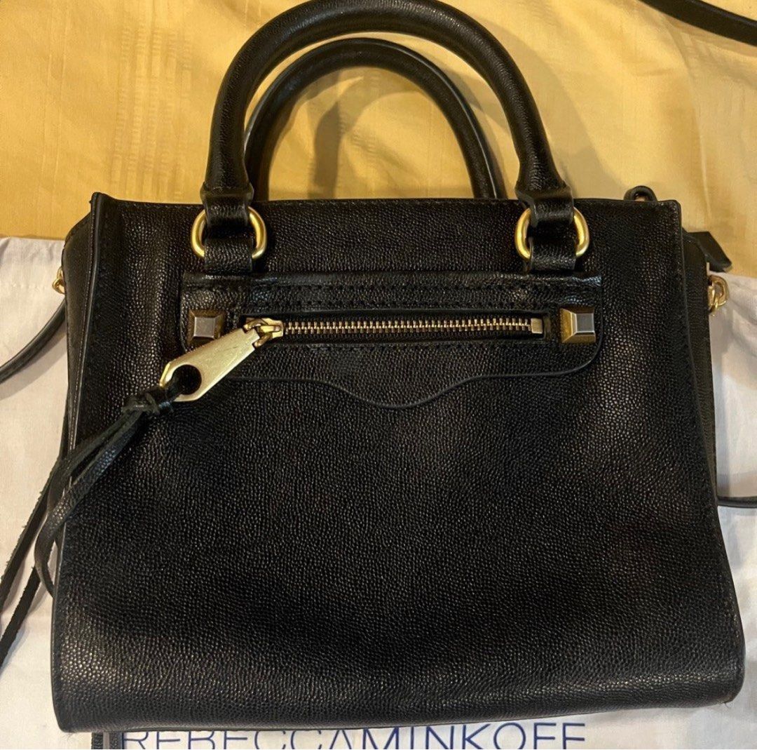 Rebecca minkoff side zip mini regan tote sale