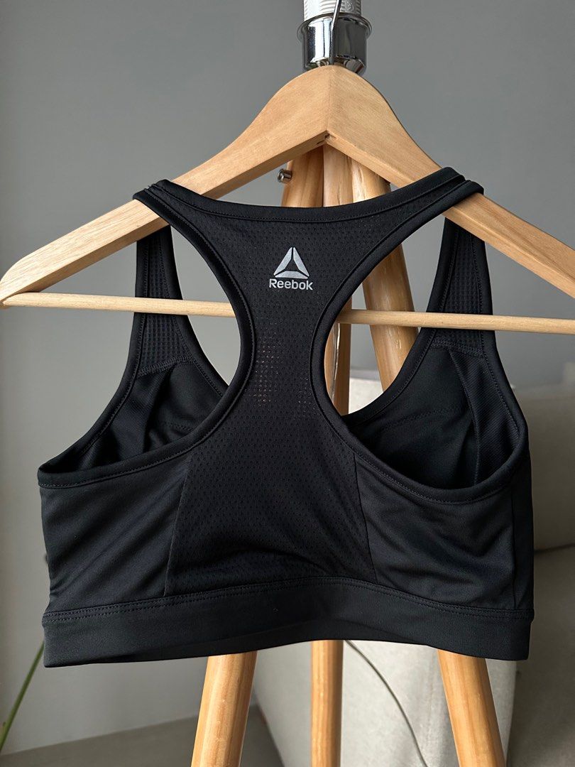 Reebok Black Sports Bra