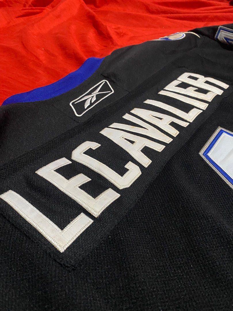 Reebok Edge Authentic Vincent Lecavalier Tampa Bay Lightning NHL Jersey  Black 56