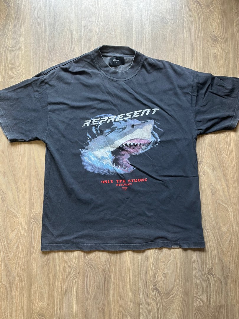 Represent shark sale t shirt