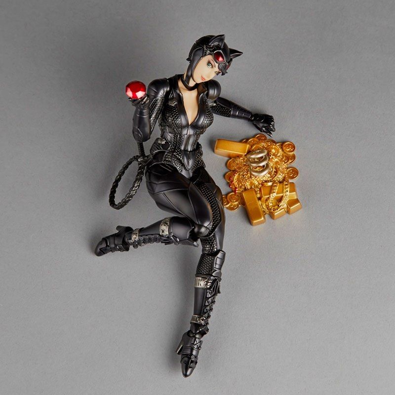 アメコミ REVOLTECH Amazing Yamaguchi CATWOMAN Amazing Yamaguchi Revoltech Catwoman Figure From Kaiyodo Figure