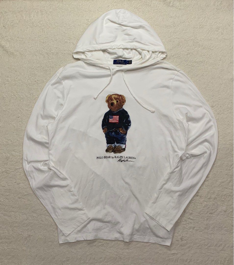 RL Ralph Lauren Polo Bear Hoodie Men s Fashion Coats Jackets