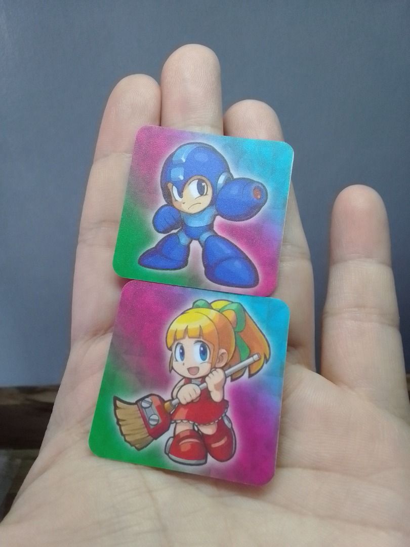 ROCKMAN CHIBI SF X ALL CAPCOM DECO STICKERS, Hobbies & Toys, Stationary ...