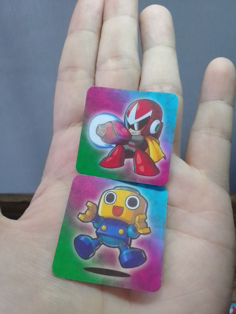 ROCKMAN CHIBI SF X ALL CAPCOM DECO STICKERS, Hobbies & Toys, Stationary ...