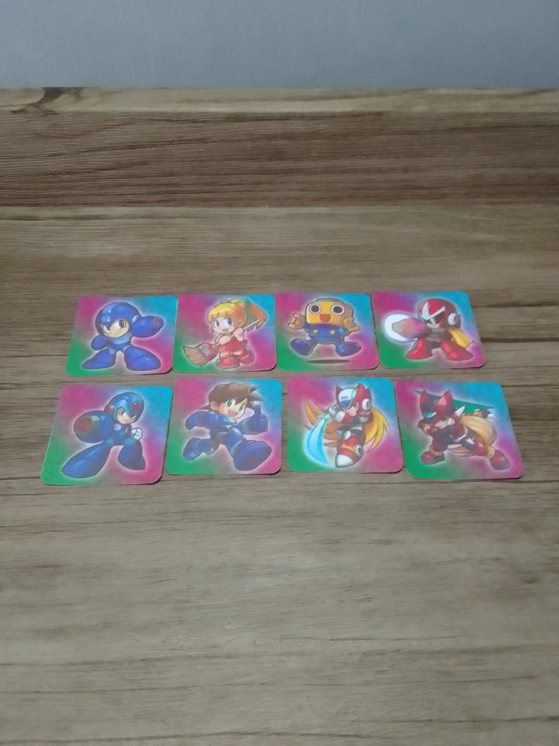 ROCKMAN CHIBI SF X ALL CAPCOM DECO STICKERS, Hobbies & Toys, Stationary ...