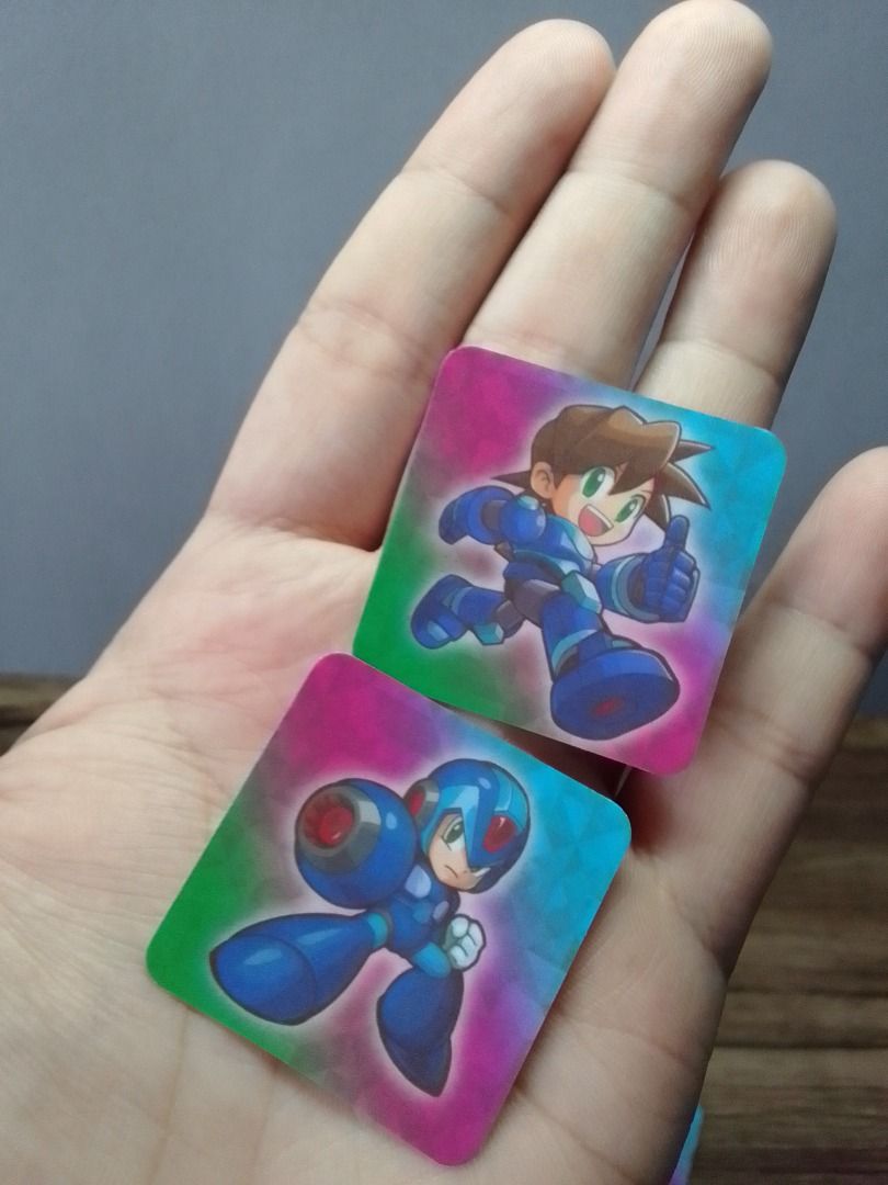 ROCKMAN CHIBI SF X ALL CAPCOM DECO STICKERS, Hobbies & Toys, Stationary ...