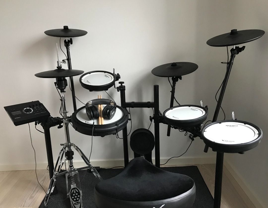 Setting up roland td 17kvx top