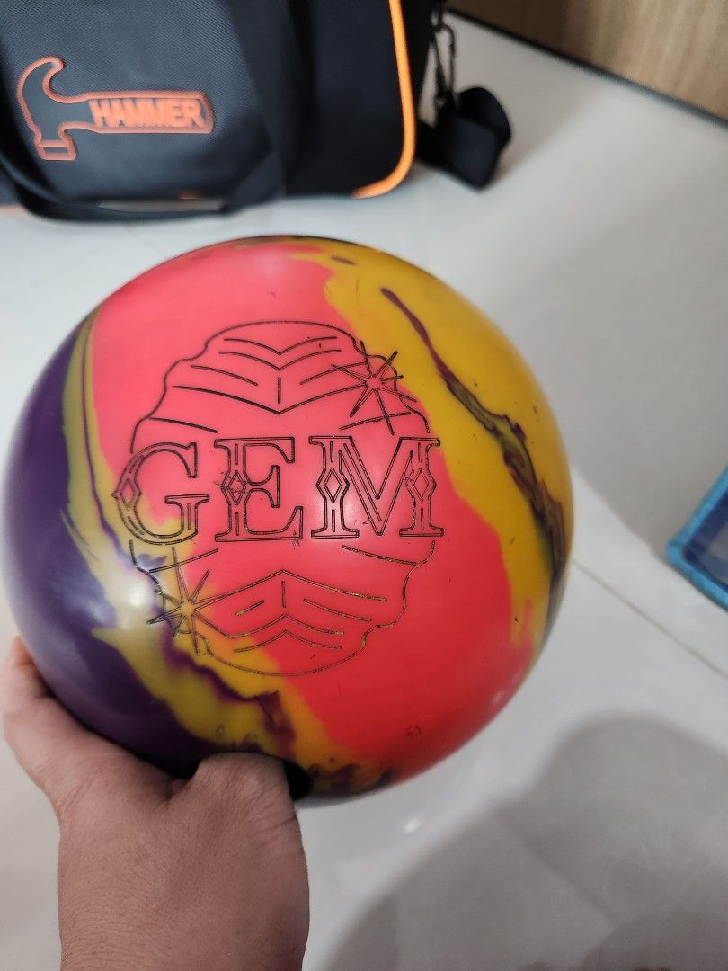 Roto Grip GEM 15 lbs bowling ball, Sports Equipment, Sports & Games