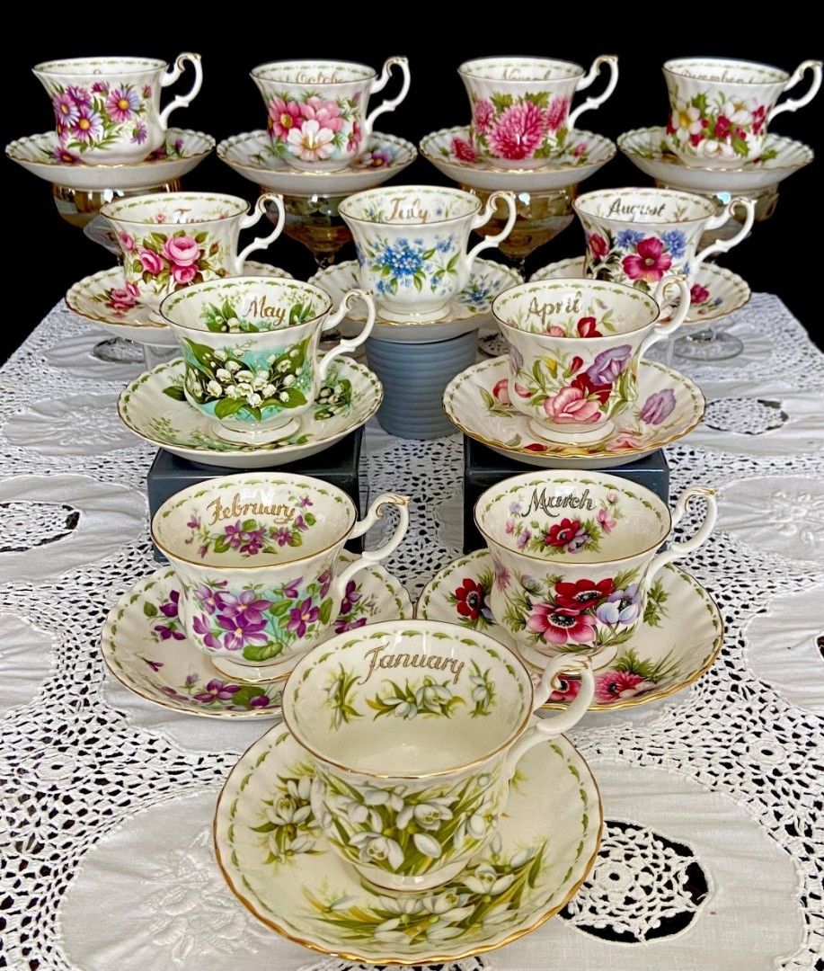 Tea Set Royal Albert Flower Of The Month May Royal Albert Flower