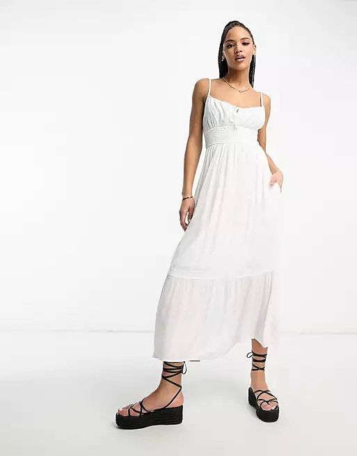 Hollister maxi dress discount