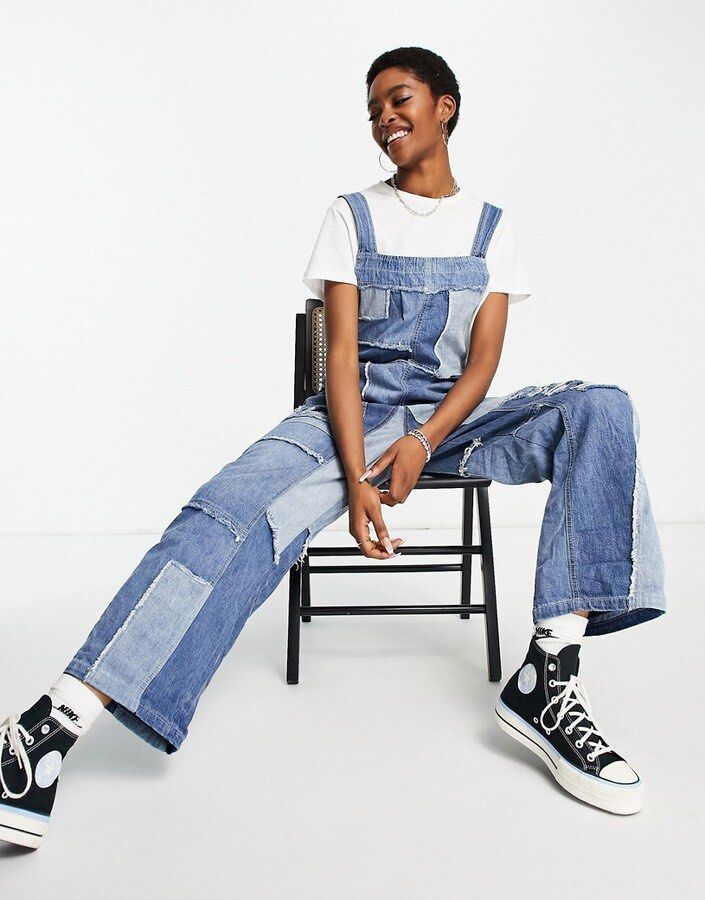 Ripped overalls 2024 for women