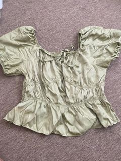 Sage blouse