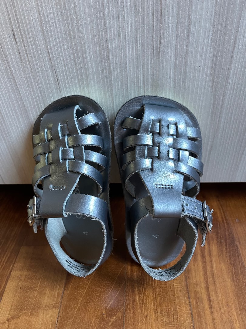 Pewter salt water sandals shop