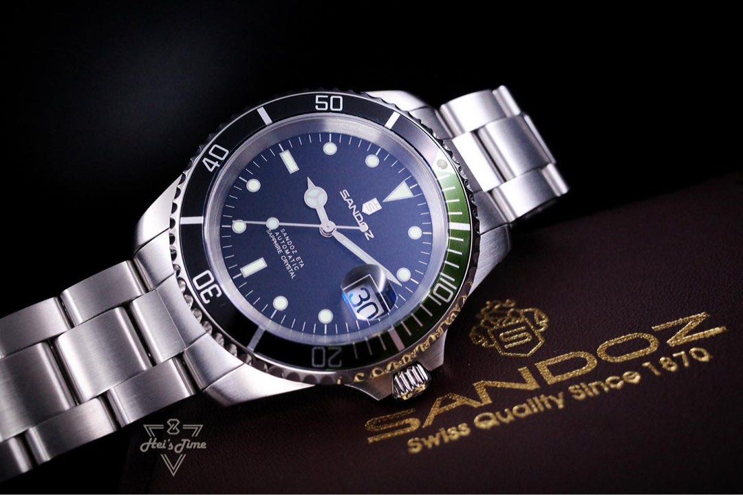 Sandoz Eta 2824 Movement Sandoz Swiss Made Vintage Mechanical