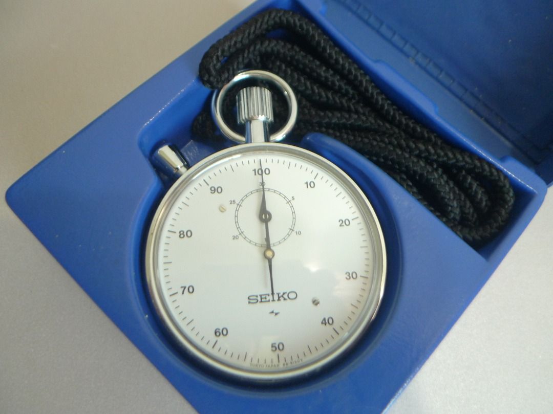 Seiko sales mechanical stopwatch