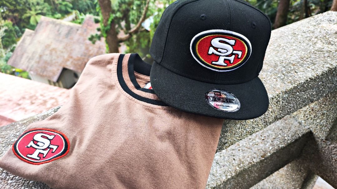 SF 49ers New era snapback Free SF 49ers Shirt, Men's Fashion