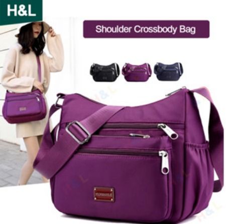 SG Seller Large capacity Women Shoulder Bags Nylon Waterproof