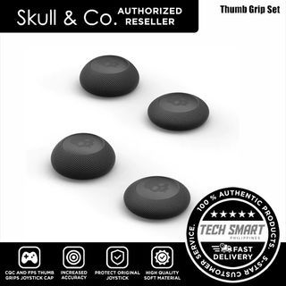Skull & Co. Skin, CQC and FPS Thumb Grips Joystick Cap Analog Stick Cover for PS4 / PS5 / Switch Pro / Xbox Controller / Steam Deck