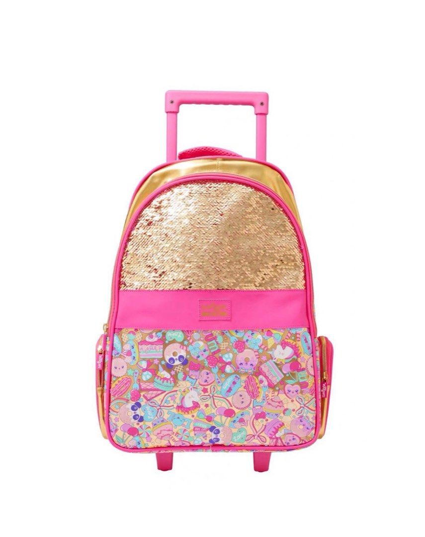 Smiggle school bag with wheels Carousell