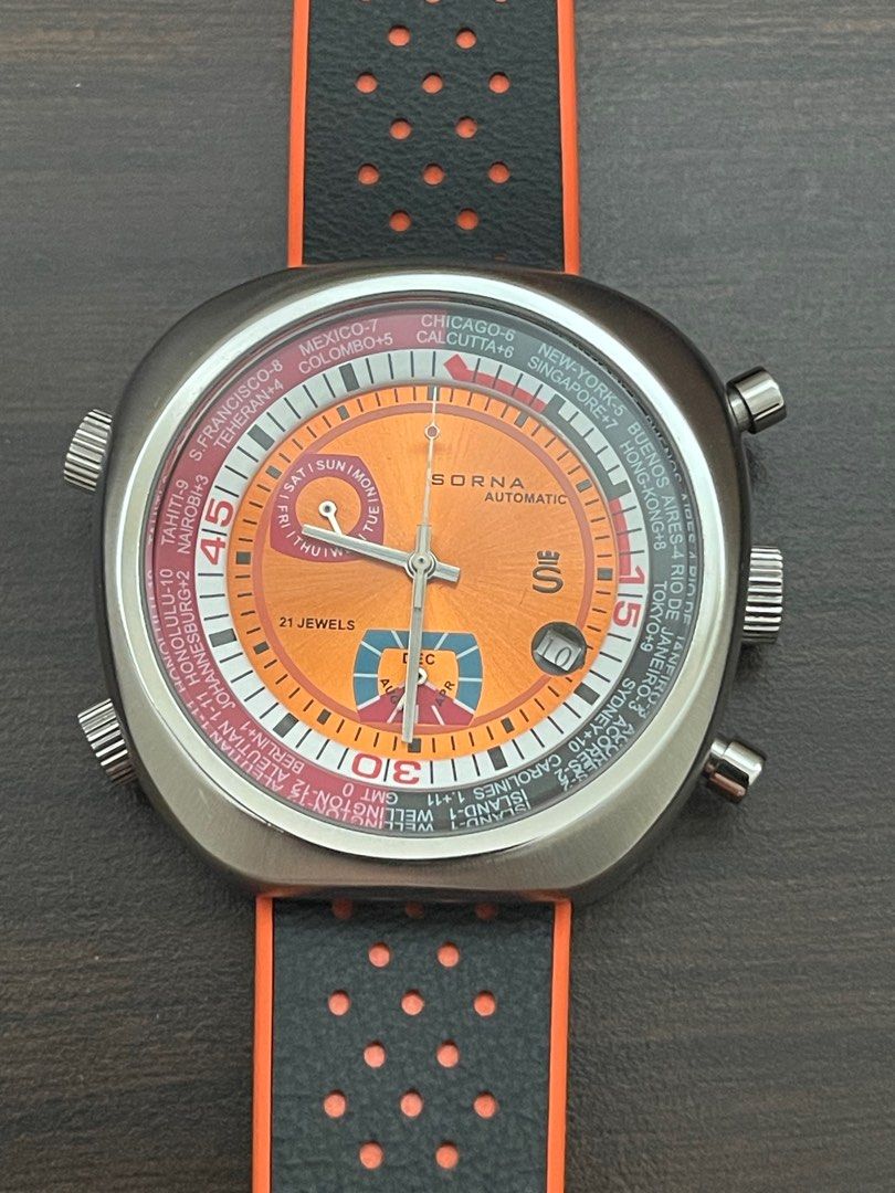 Sorna worldtimer automatic on sale
