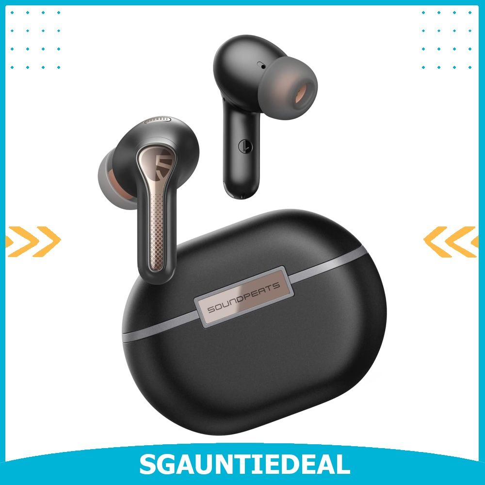 SoundPEATS Space Wireless Bluetooth Headphones, On Ear Headphones with 123H  Playtime, Active Noise Cancellation Headphones with Deep Bass, Multipoint  Connection & App Customize EQ, Foldable Headset (CL1020), Audio, Headphones  & Headsets on