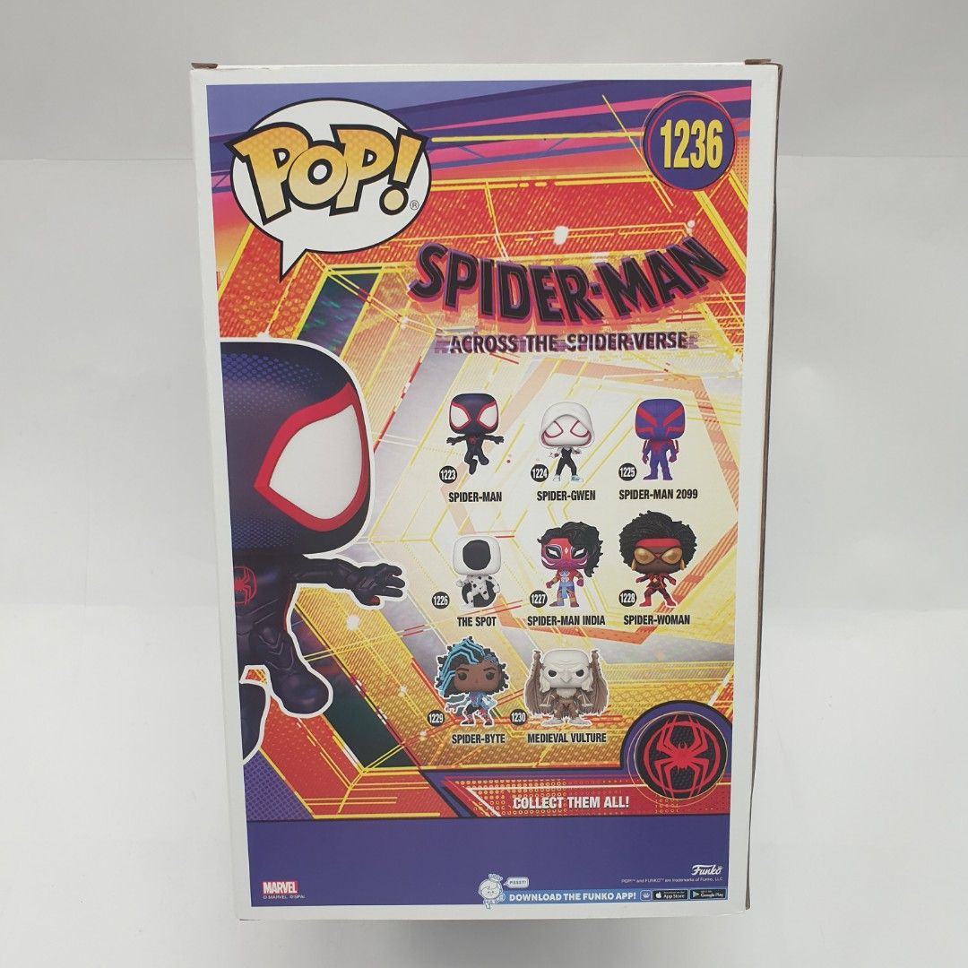 Funko Jumbo Pop! Spider-man: Across The Spiderverse – Spider-man (target  Exclusive) : Target