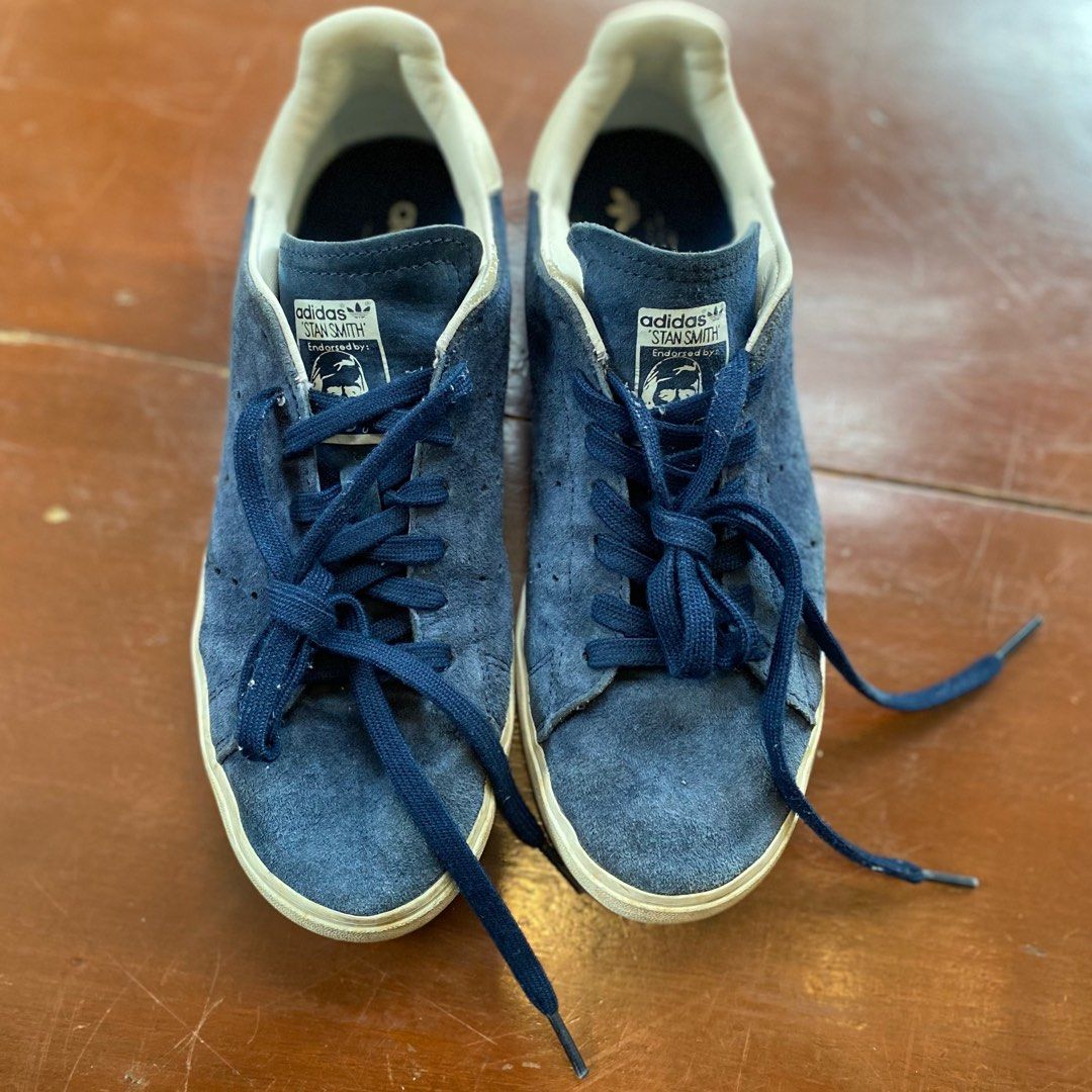 Blue suede sale stan smith