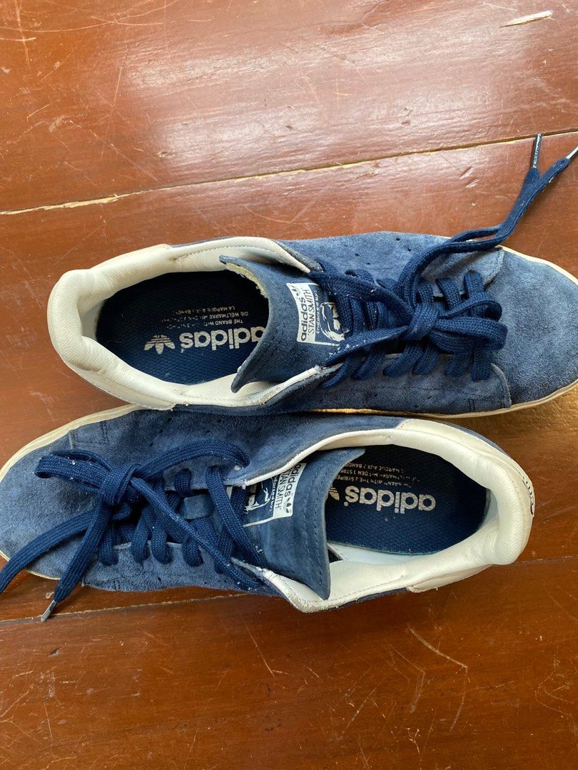 Blue suede hotsell stan smith