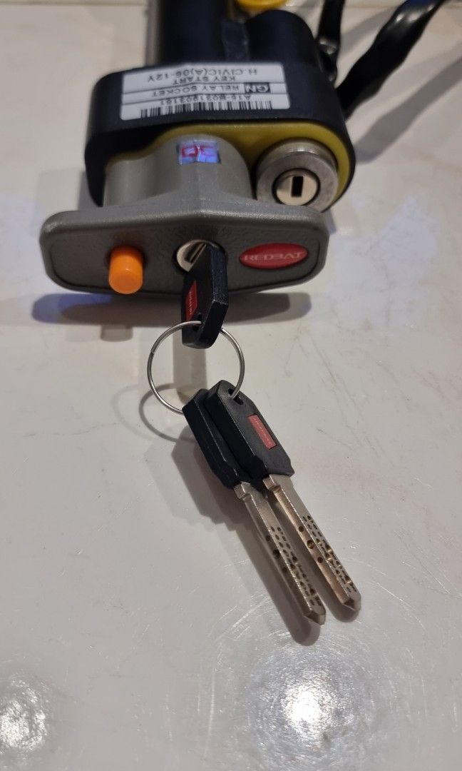 Steering Lock for Honda Civic, Car Accessories, Accessories on Carousell