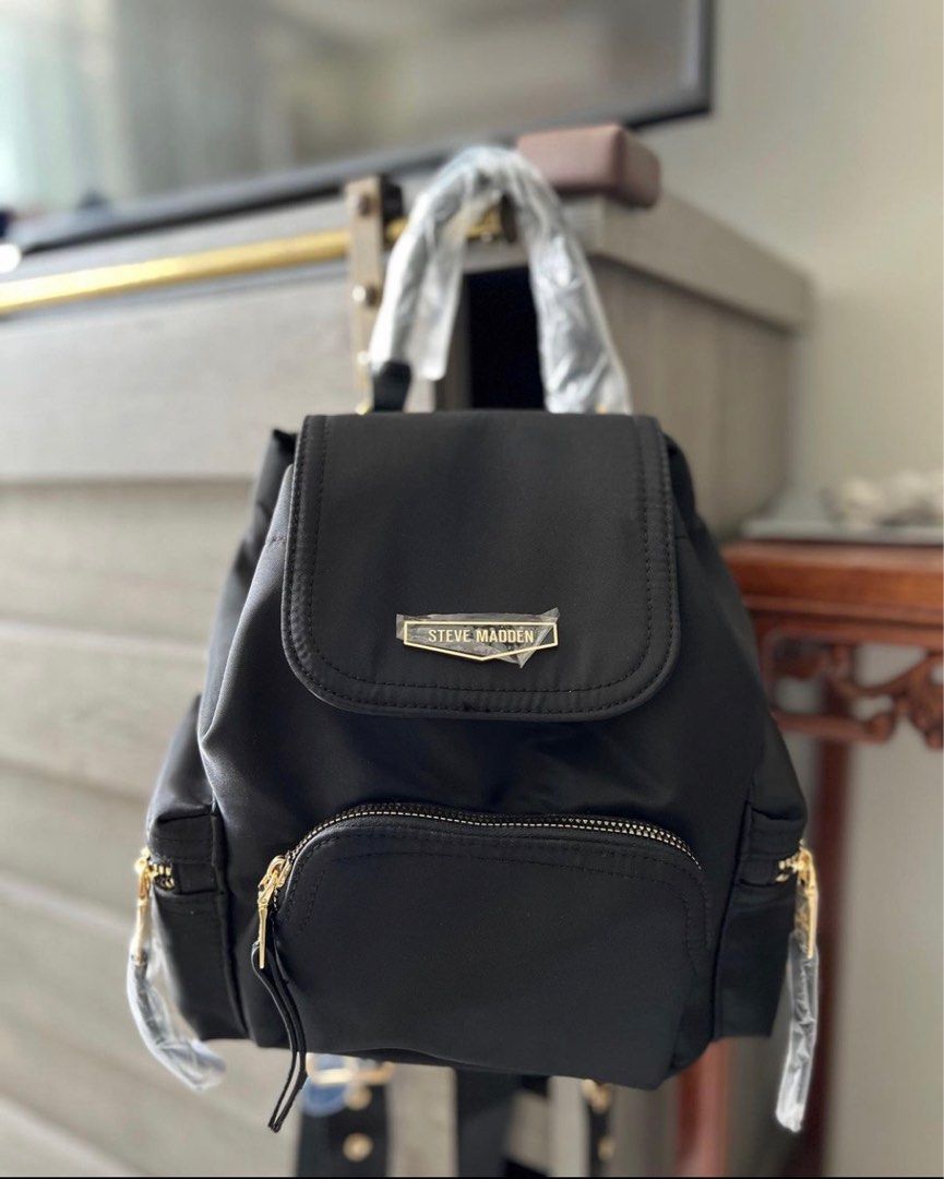 Steve Madden nylon backpack, Women's Fashion, Bags & Wallets, Backpacks on Carousell