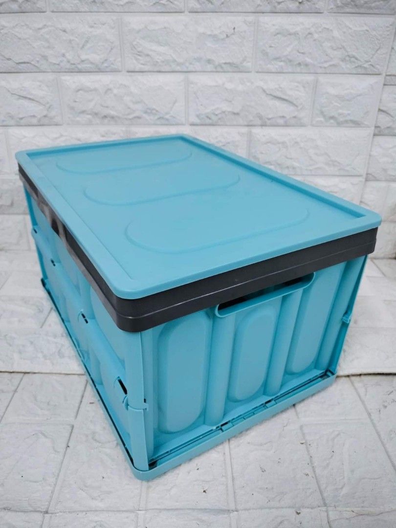 STOCKABLE FOLDING BOX STORAGE on Carousell