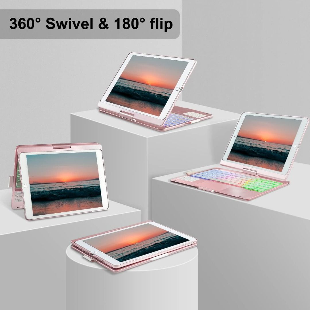 [Stockist.SG] ONHI Bluetooth Wireless Keyboard Case for iPad Pro 10.5