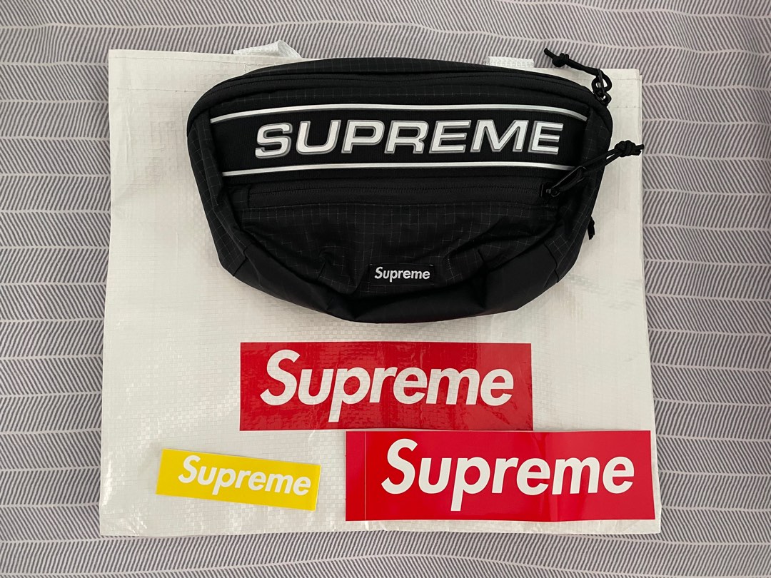 Supreme Waist Bag BLACK FW18