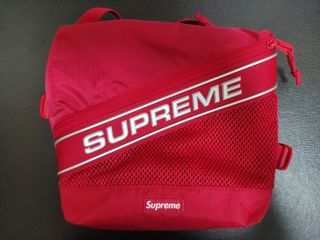 Unisex Supreme Red Waist Bag (SS17)