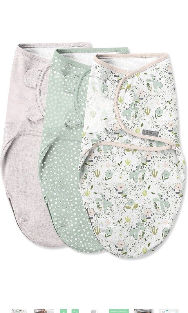 Swaddleme Easy Change Cotton Baby Swaddle Babies Kids Babies