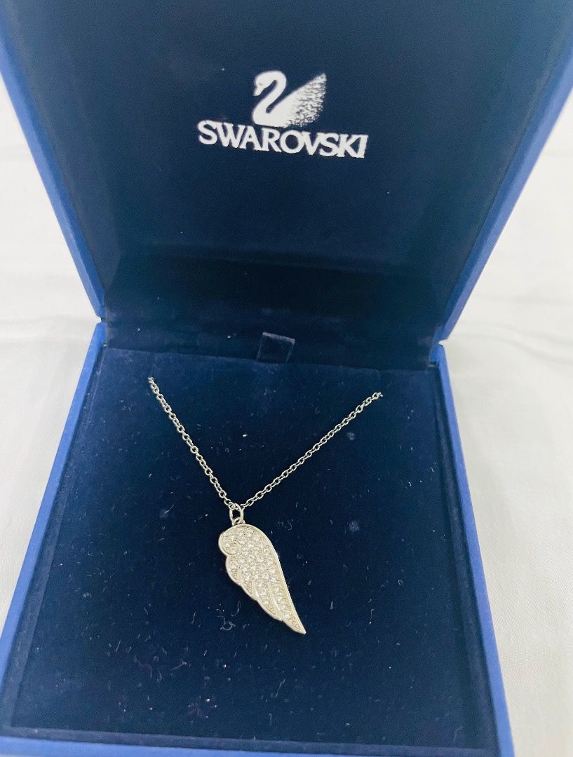 Swarovski wing hot sale necklace