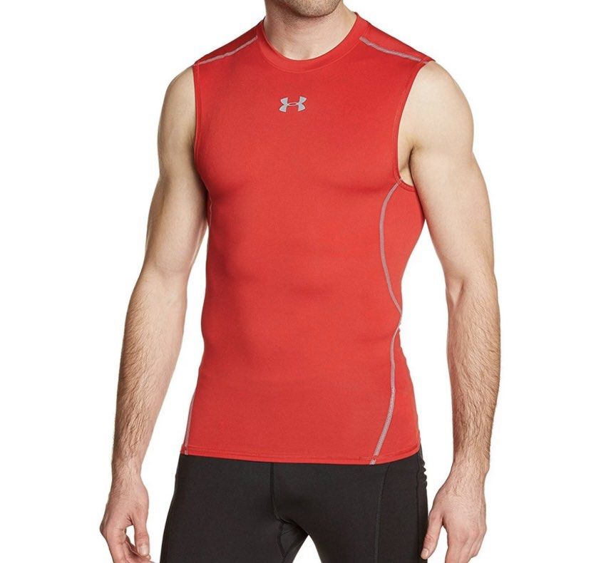 Sz S) Under Armour Compression Tank Top, Men's Fashion, Activewear on  Carousell