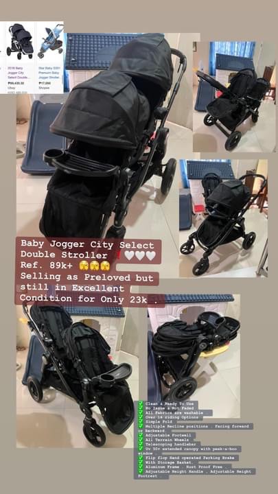 City select double stroller bag discount